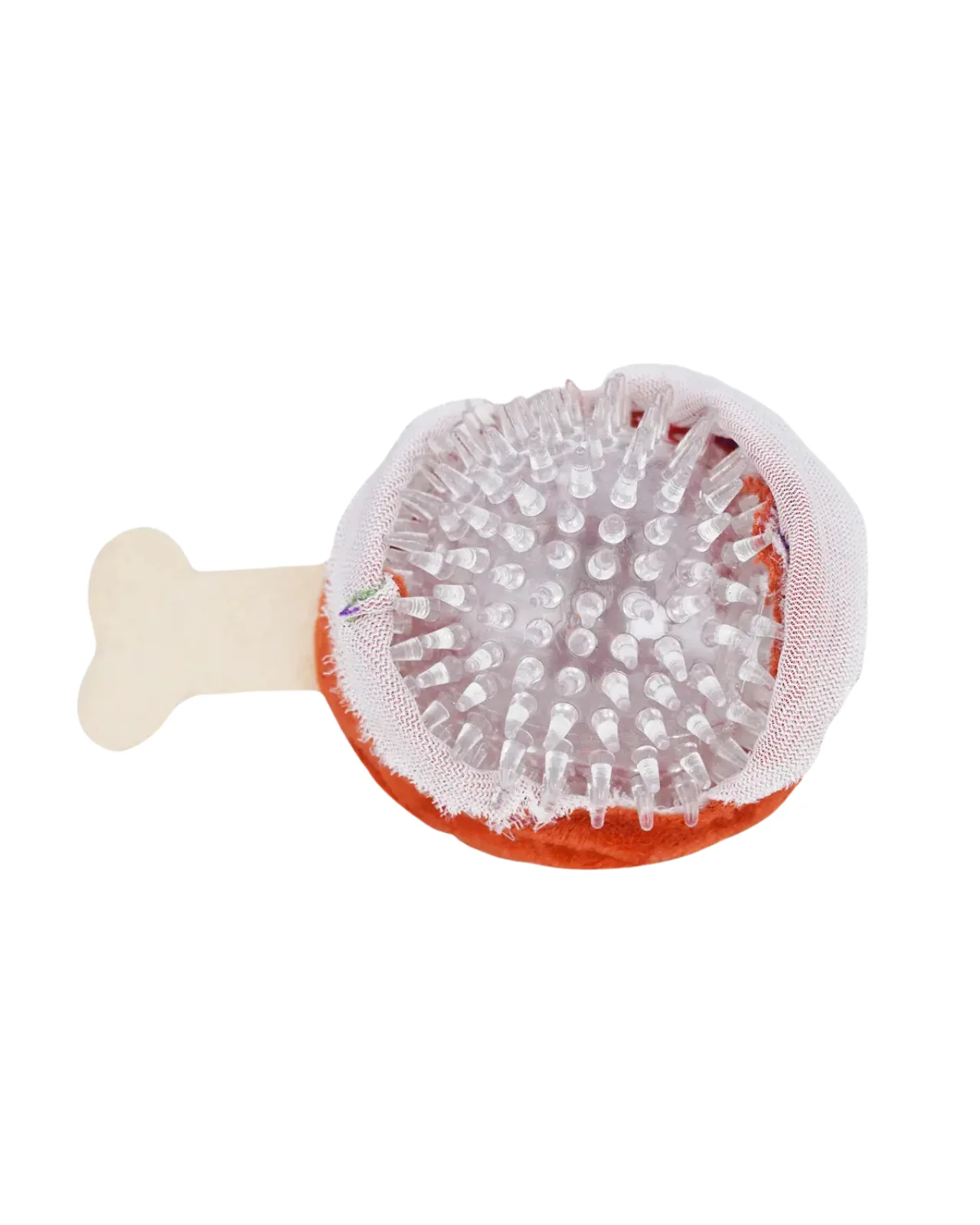 2-in-1 Squeaky Turkey Leg Dog Ball - Image 3