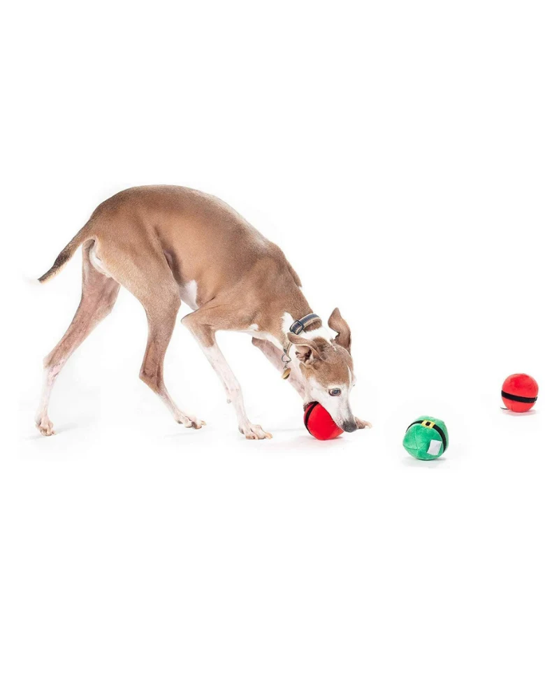 3-Pack Howliday Squeaky Dog Toy Set - Image 3