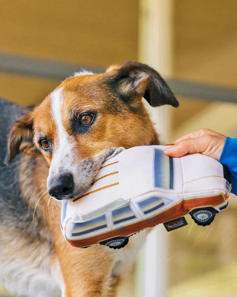Scruffy's Station Wagon Squeaker Dog Toy (FINAL SALE) - Image 2