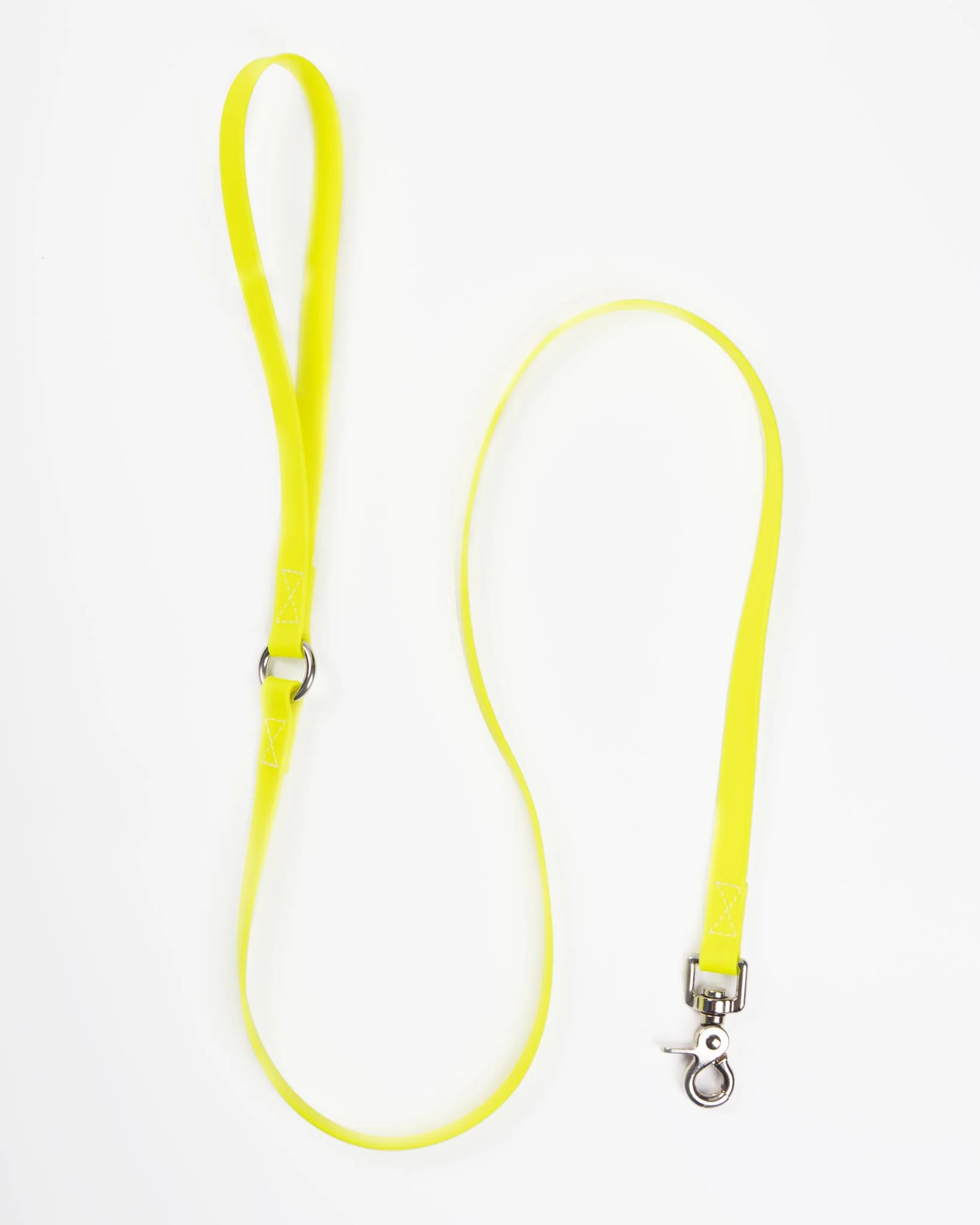 A Walk in the Park Dog Leash in Neon Yellow (Made in the USA)