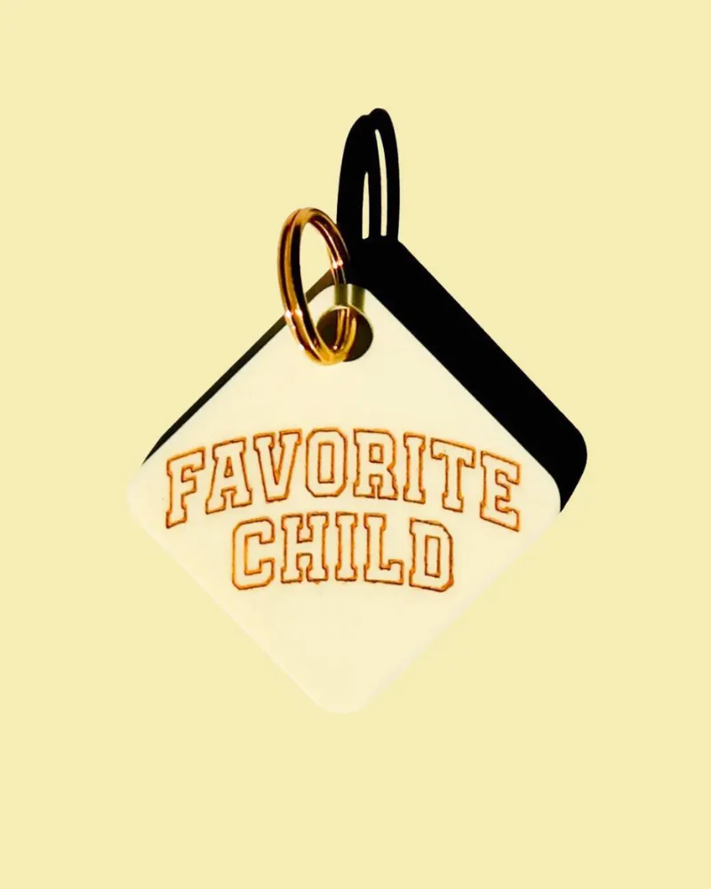 Bestie Acrylic Pet Tag - Image 3