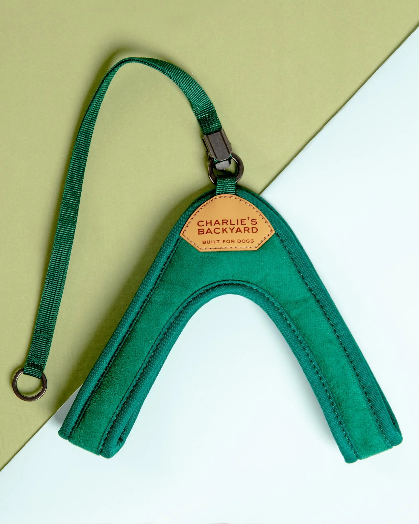 Adjustable Easy Dog Harness in Green - Image 5