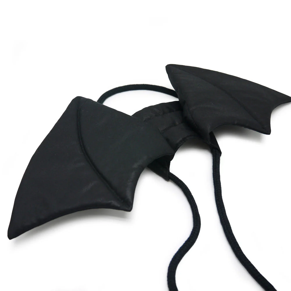 Adjustable Tie-On Bat Howl-O-Ween Dog Wings - Image 3