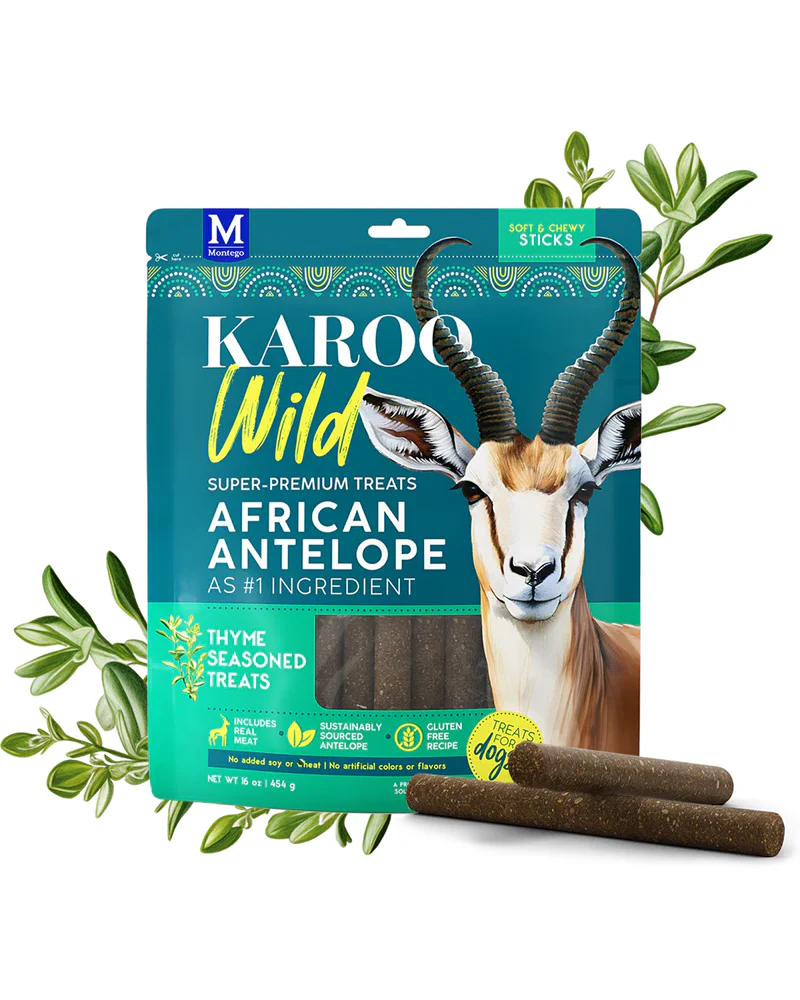 African Antelope & Thyme Sticks Dog Treat - Image 3