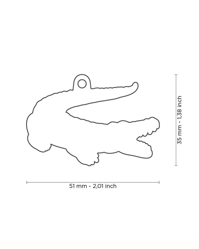 After While, Crocodile Custom Pet ID Tag - Image 2