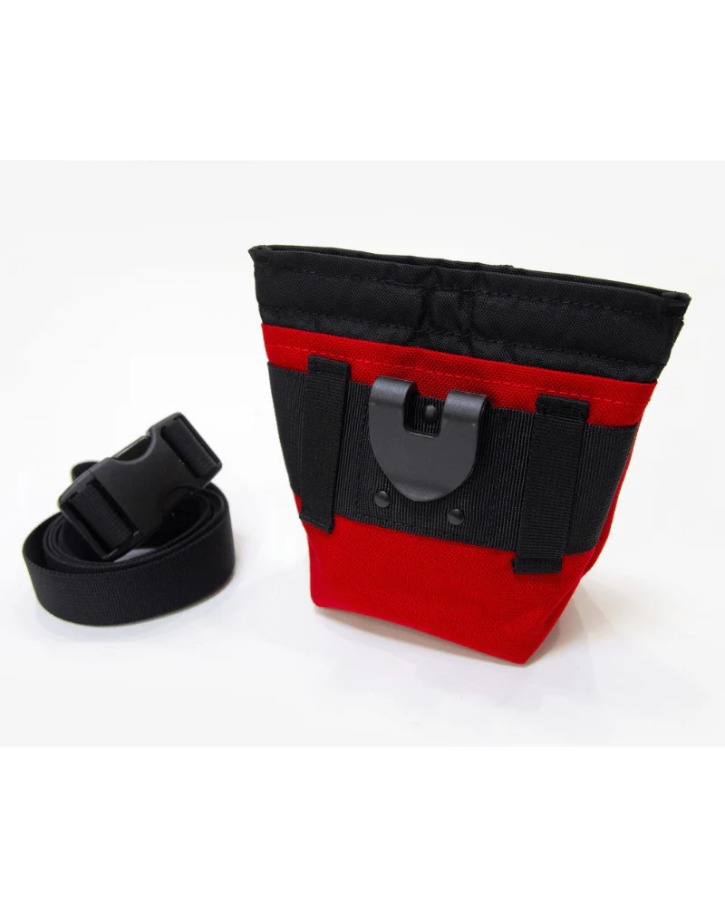 Alamo Dog Treat Pouch in Red - Image 2