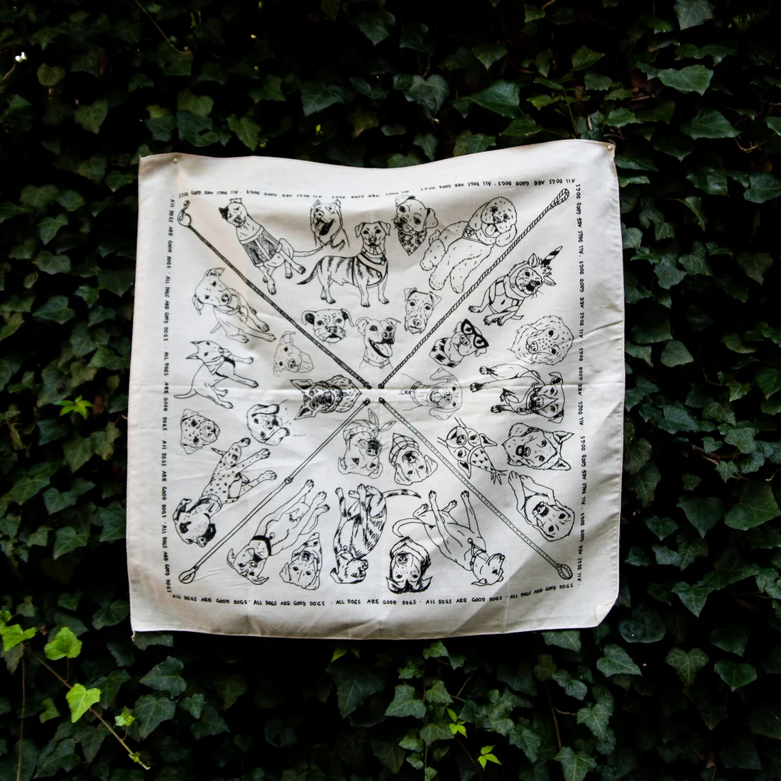 All Dogs are Good Dogs Bandana<br>(Made in the USA) - Image 5