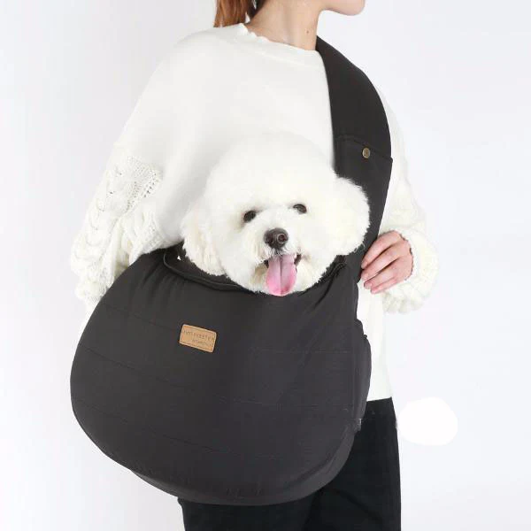 Half Sling Crossbody Bag in Cozy Grey - Image 4