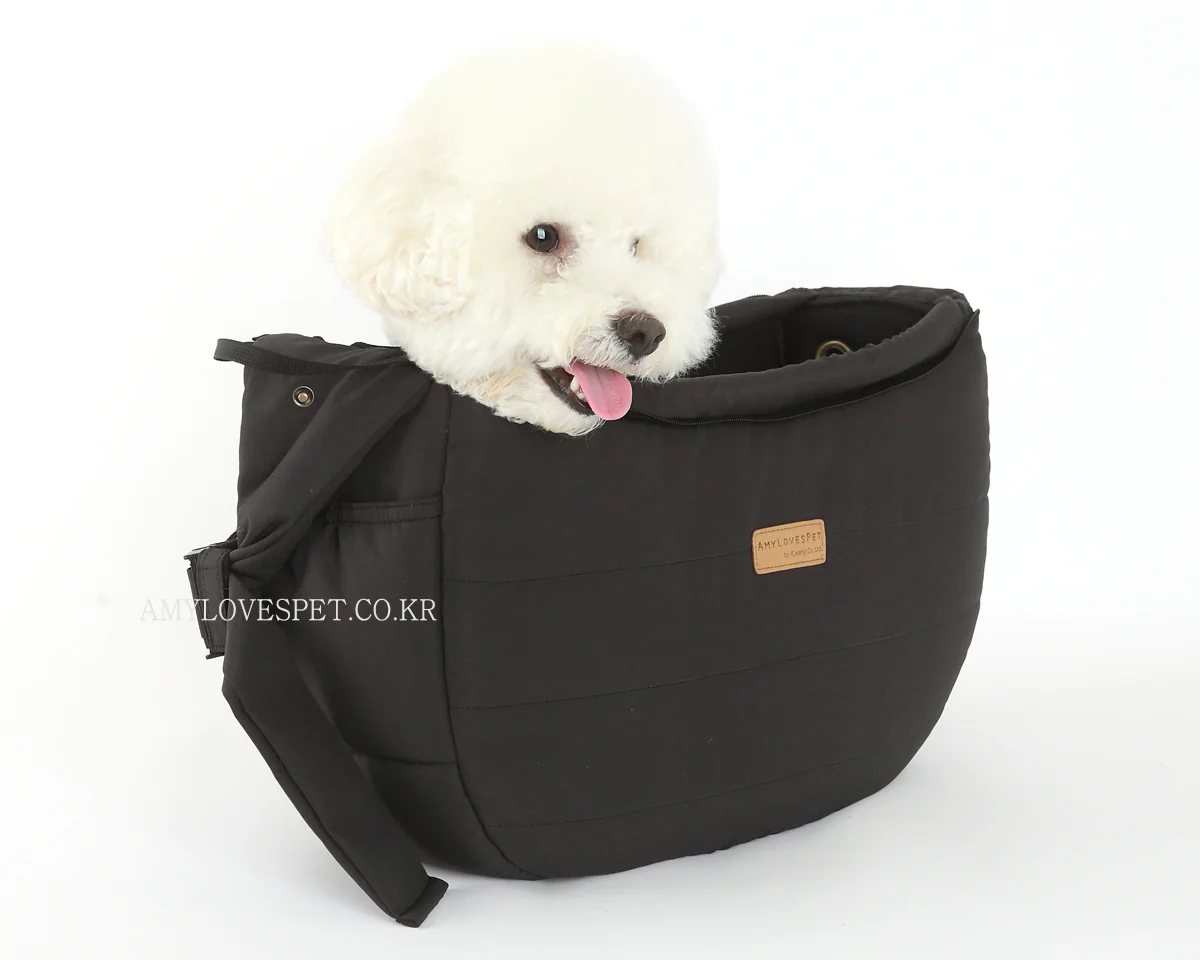 Half Sling Crossbody Bag in Cozy Grey - Image 7