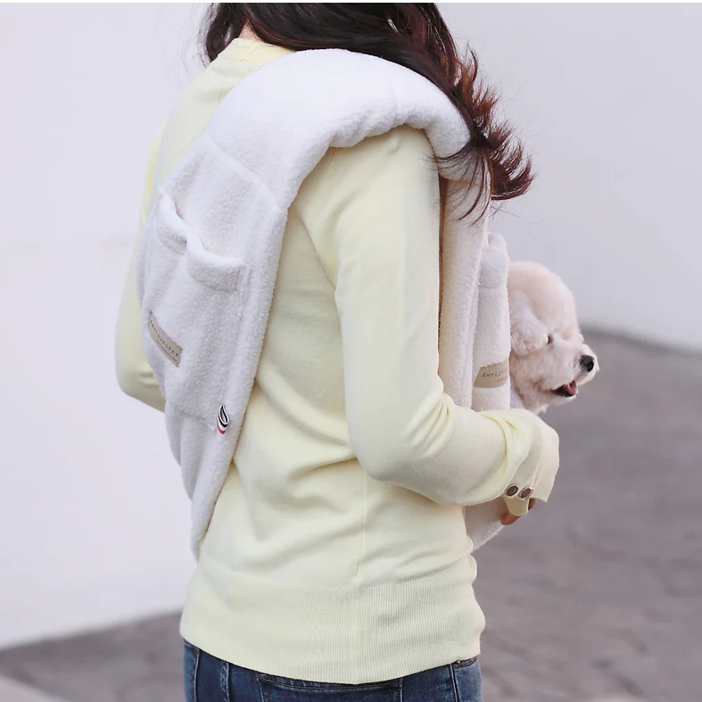 ALP | Hug-Me Sling in Cream Wooly Fleece - Image 4