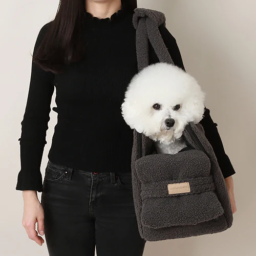 ALP | Rene Padded Shoulder Bag in Dumble Grey - Image 3
