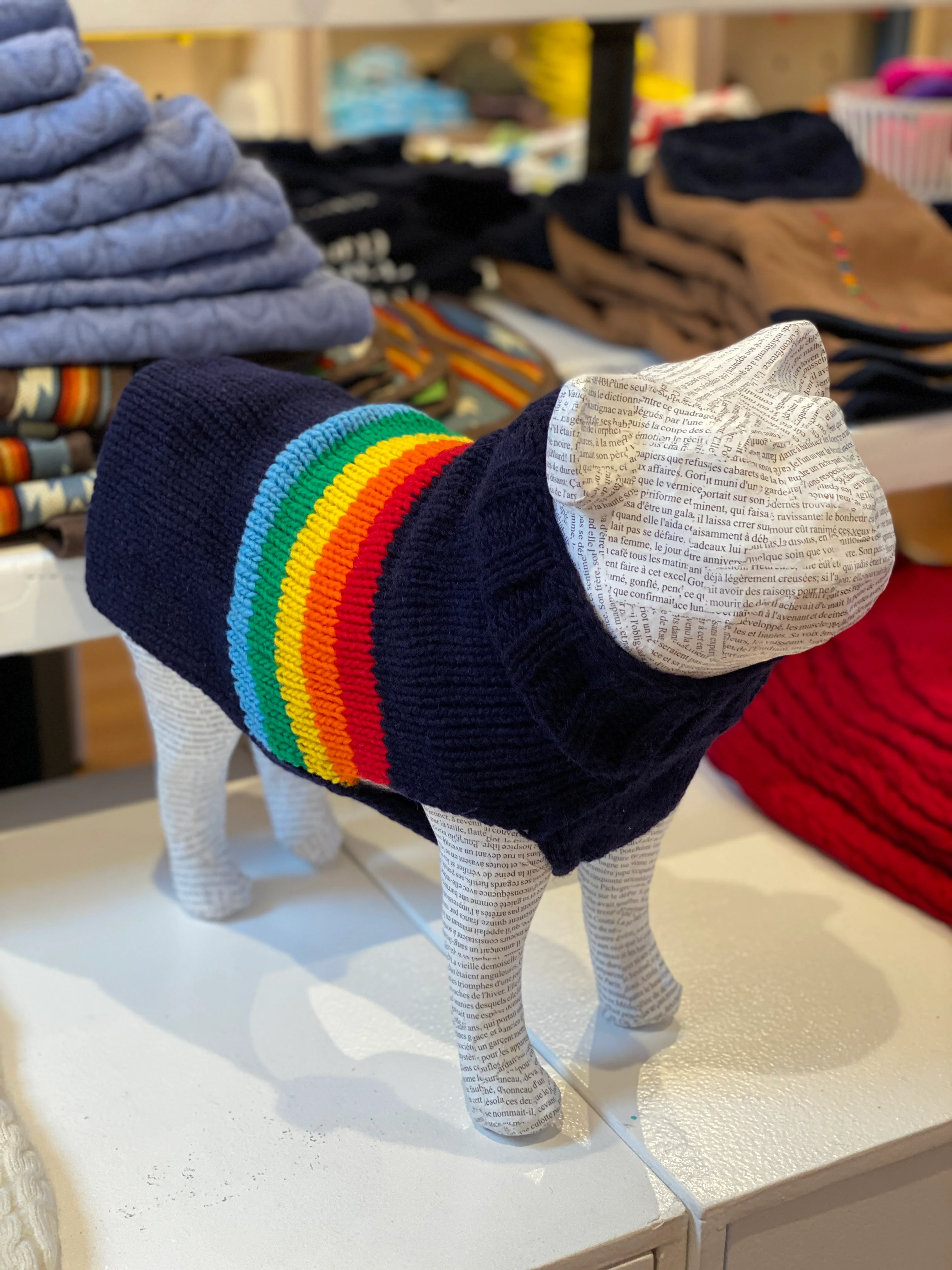 Alpaca Good Vibes Knit Dog Sweater << FINAL SALE >> - Image 3