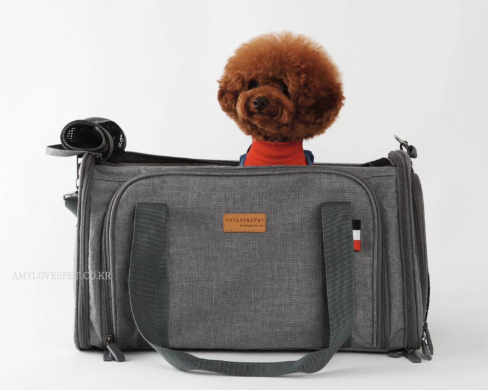 ALP | Expandable Travel Carrier in Grey - Image 7