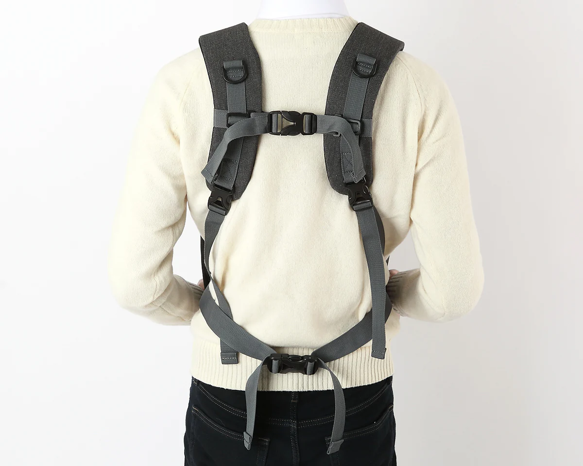 AMY LOVES PET | Front Door Carrier in Denim Grey - Image 4