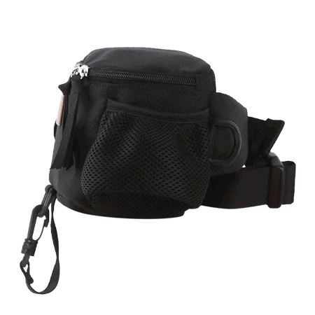 Hands-Free Hip Bag in Black - Image 12