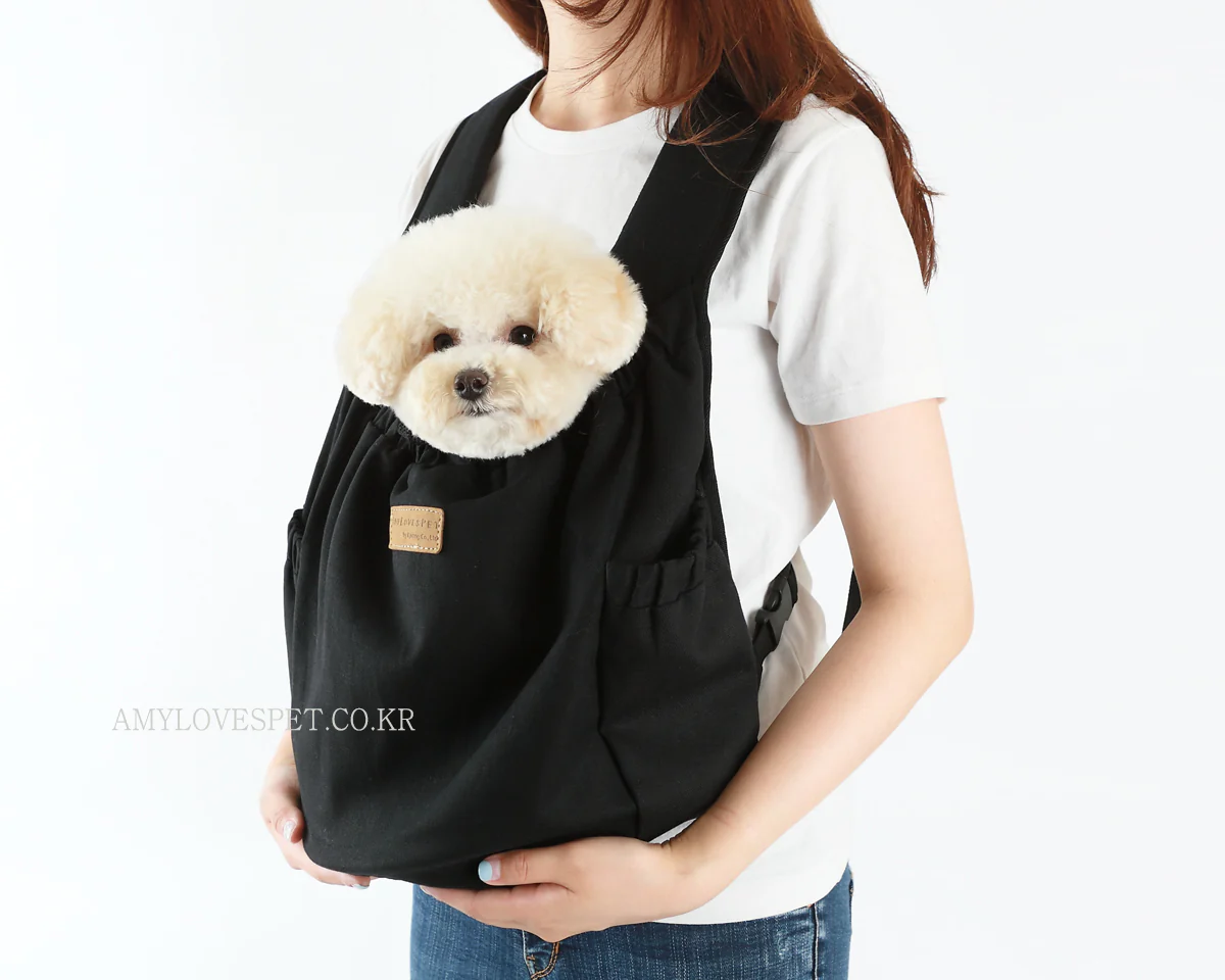 ALP | Hug Front Bag in Black - Image 2