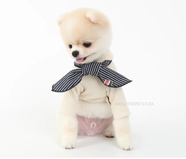 ALP | Navy Stripes Scarf - Image 4