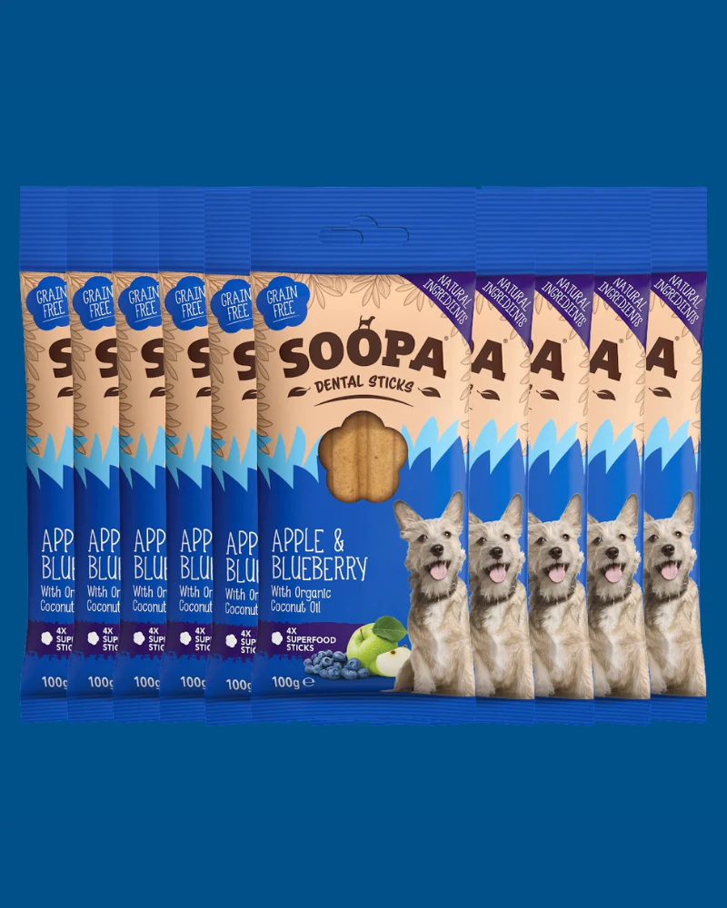 Apple & Blueberry Dental Dog Sticks - Image 3