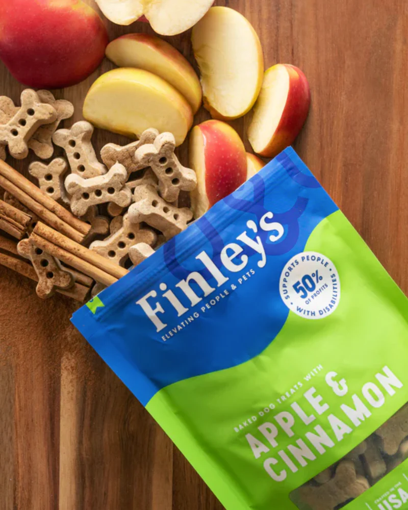 Apple & Cinnamon Crunchy Dog Biscuits - Image 2