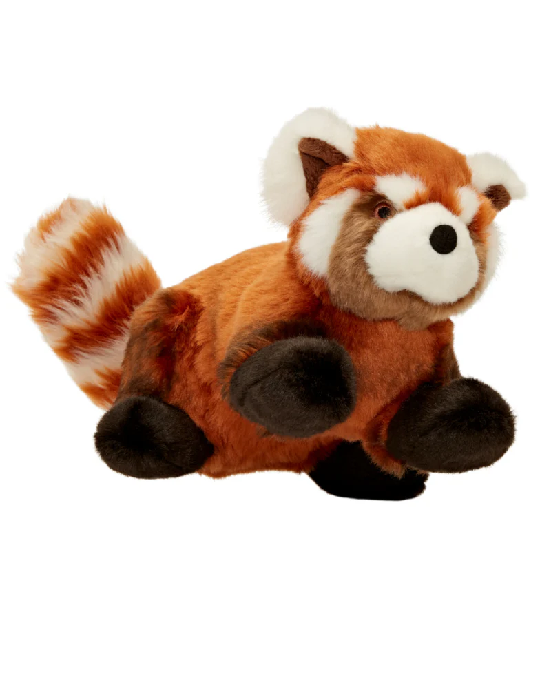 Archie the Red Panda Plush Squeaky Dog Toy - Image 3