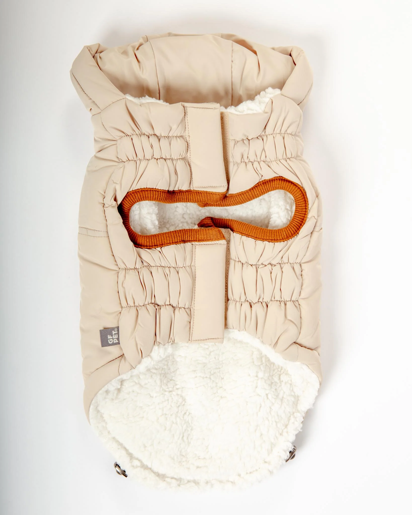 Arctic Dog Parka in Sand - Image 5