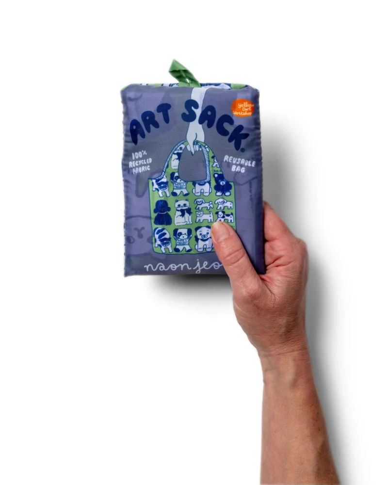 Snuggle Society Art Sack (Reusable Tote Bag) - Image 2
