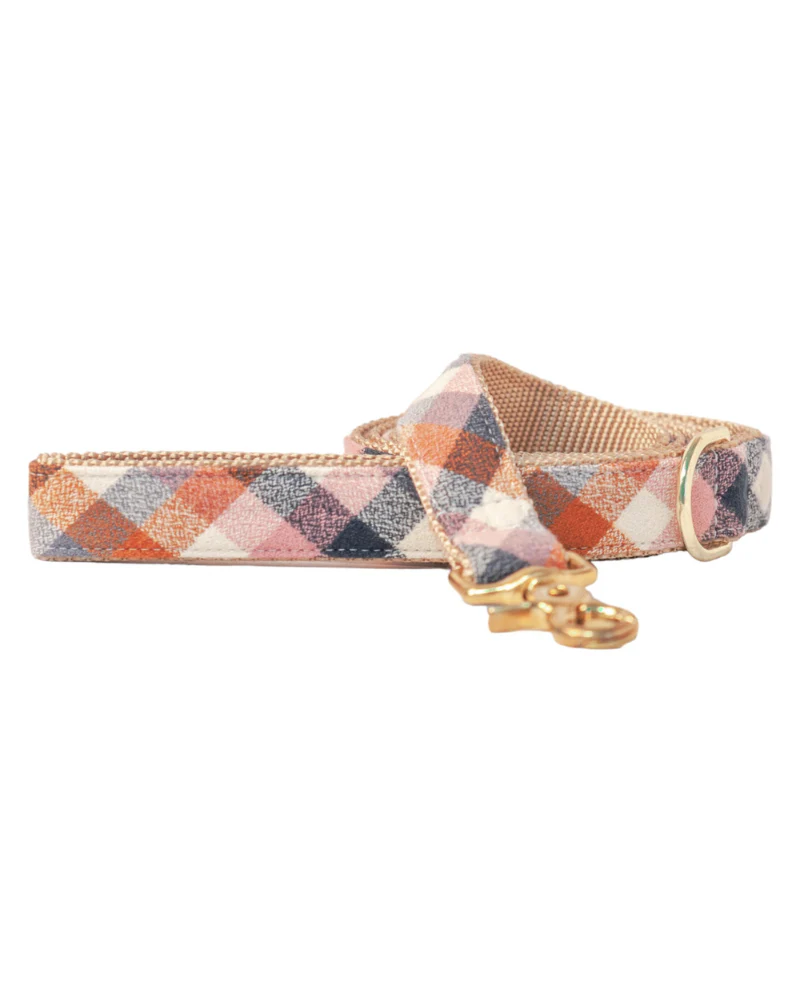 Aspen Flannel Dog Leash (Made in the USA) (FINAL SALE) - Image 3
