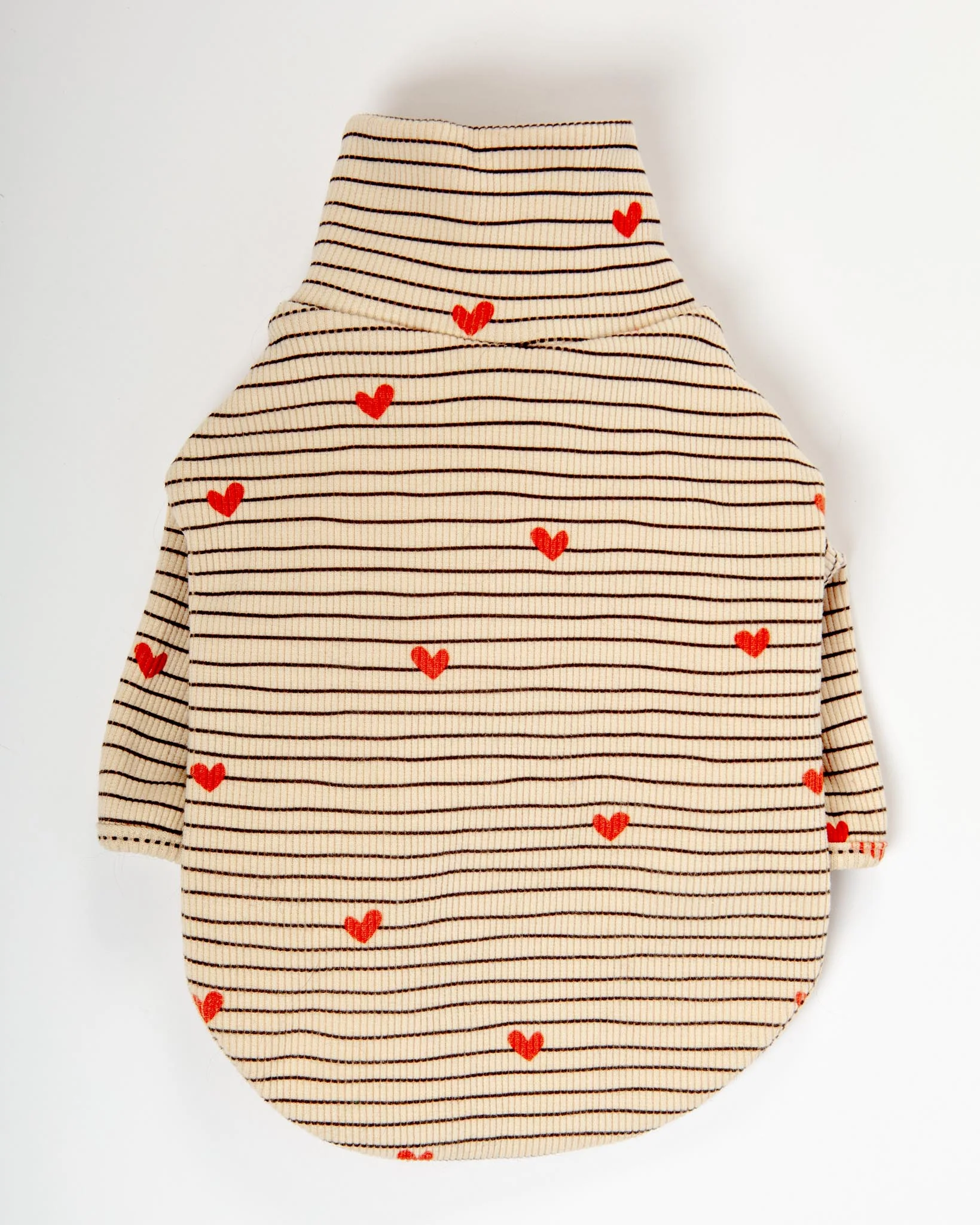 Aveline Striped Heart Dog Pullover - Image 2