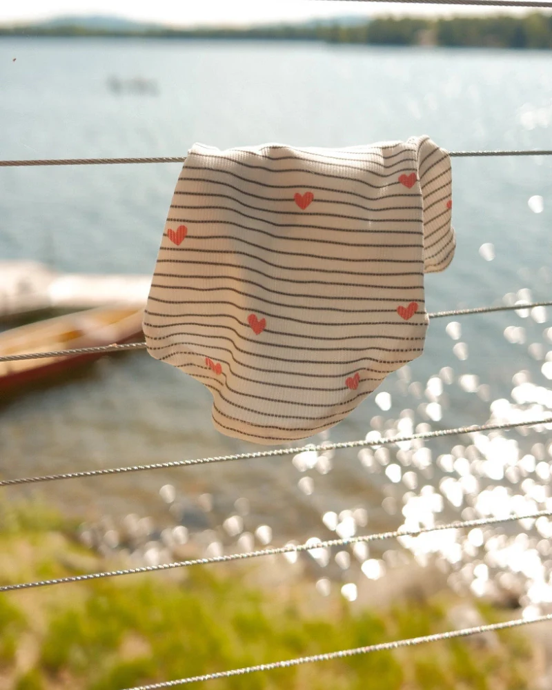 Aveline Striped Heart Dog Pullover - Image 8