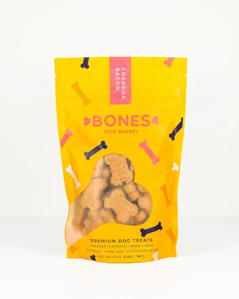 Bacon & Cheddar Crunchy Baked Dog Treats - Image 3