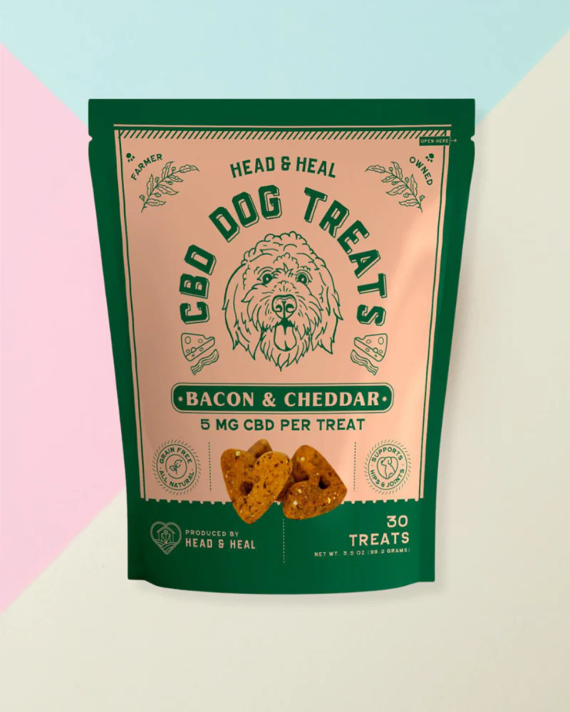 Bacon & Cheddar CBD Dog Treats (5mg)