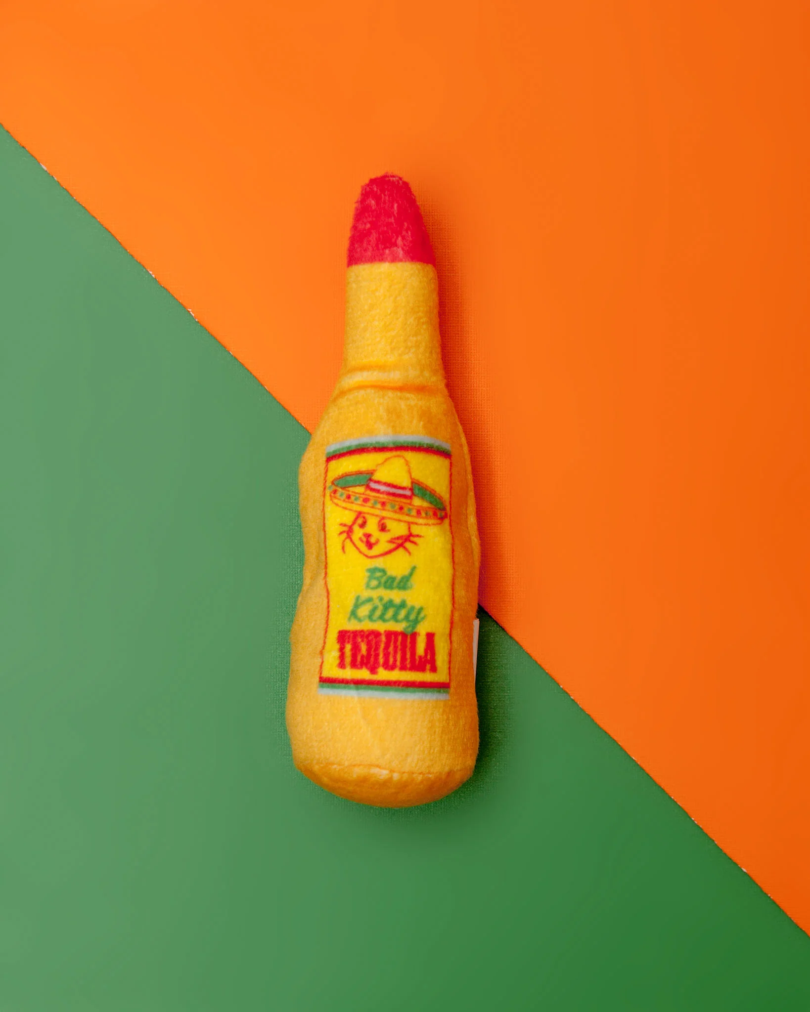Bad Kitty Tequila Plush Cat Toy