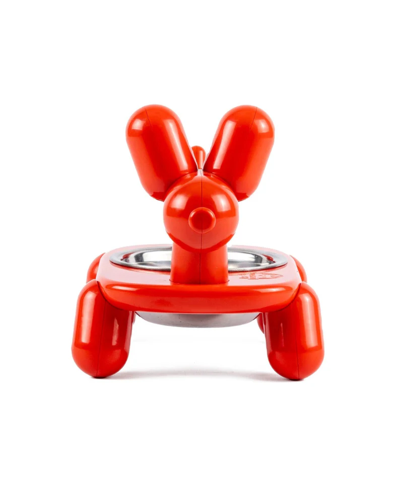 Balloon Dog Elevated Pet Bowl - Image 5