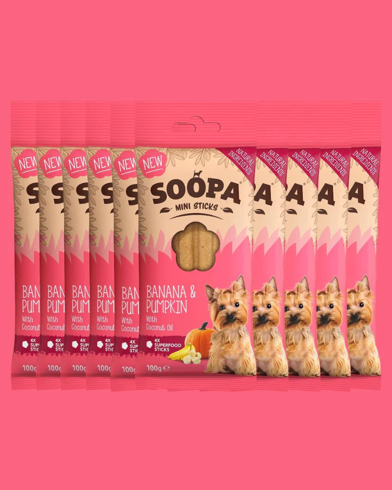 Banana & Pumpkin Dental Dog Sticks (Small Dogs) - Image 4