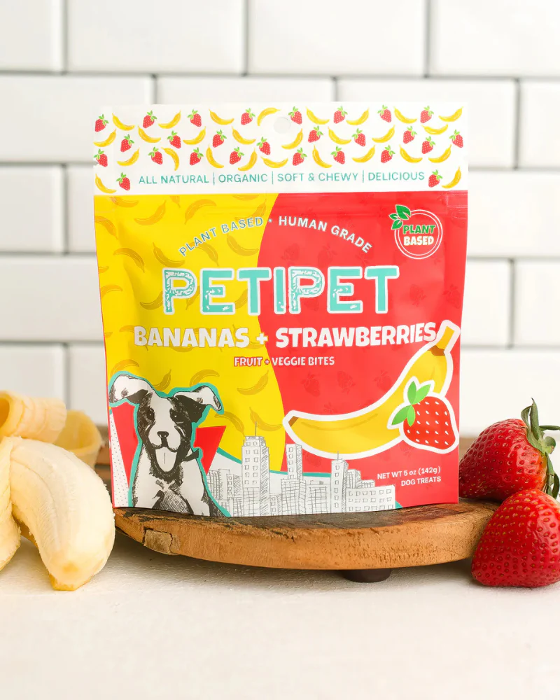 Bananas & Strawberry Organic Dog Treats - Image 2