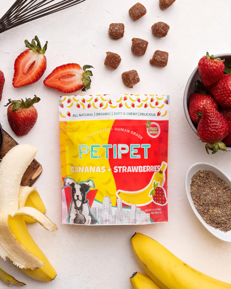 Bananas & Strawberry Organic Dog Treats - Image 3