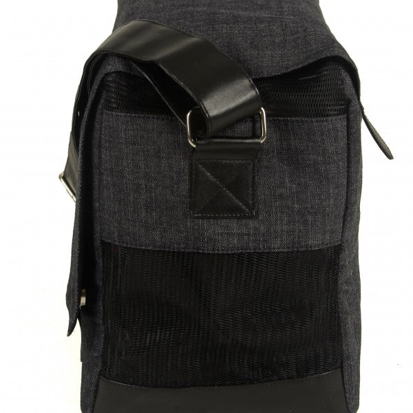 BARK N' BAG | Organic Denim Outback Messenger - Image 3