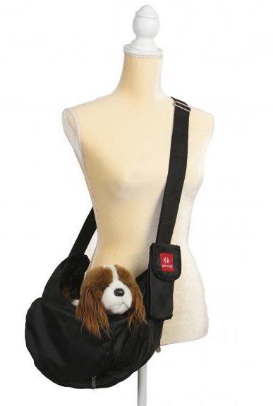 BARK N' BAG | ParaPup Clutch/Sling Bag in Black