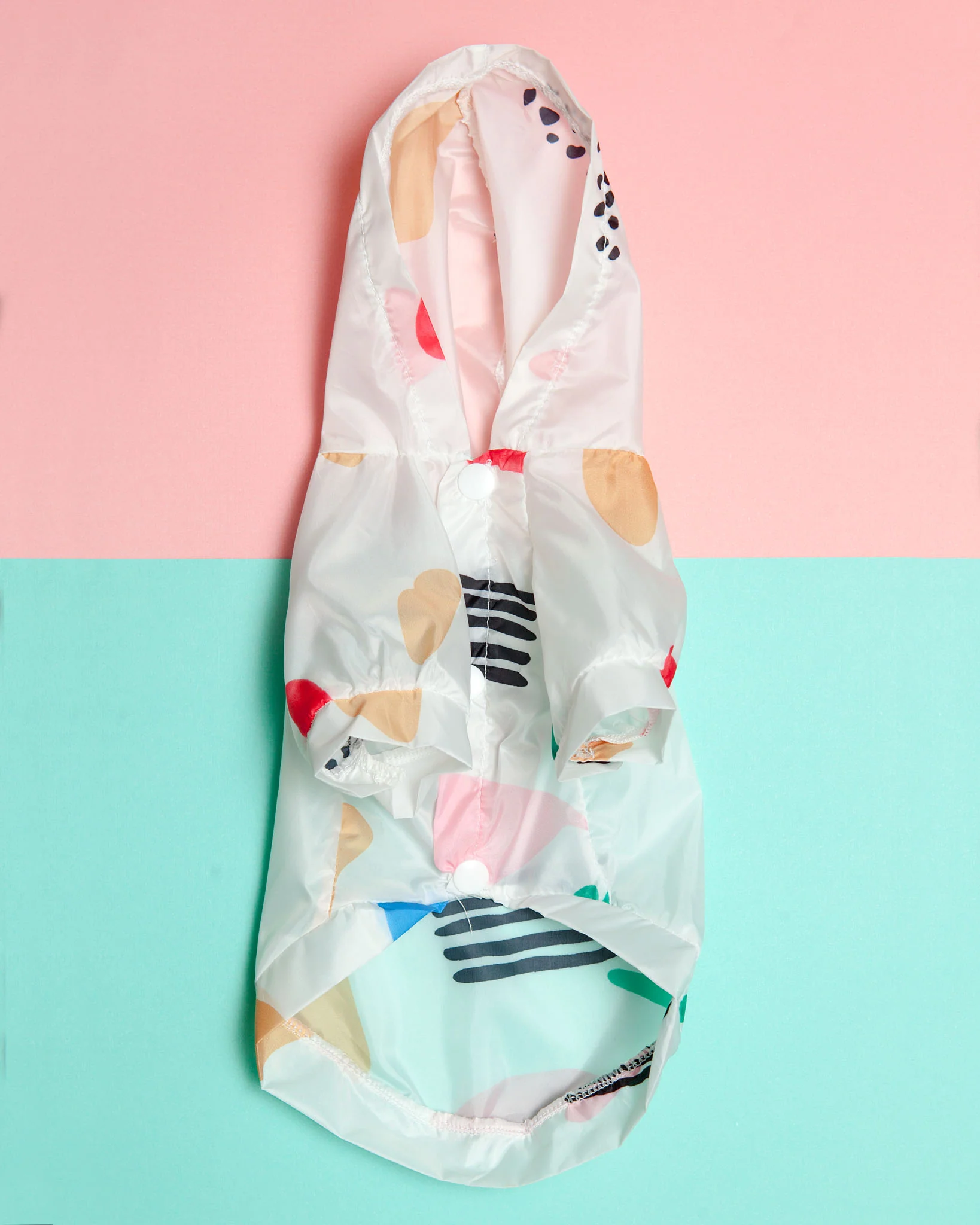 Whisper-Thin Dog Windbreaker in Plant Me Up - Image 2