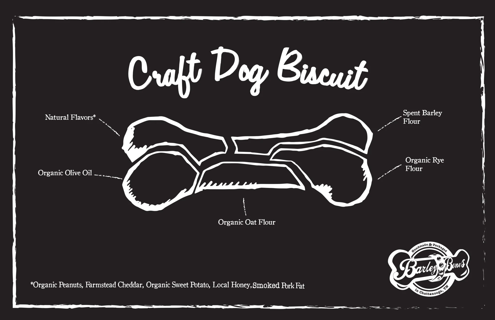 BARLEY BONES | Chicken & Waffles Biscuits - Image 3
