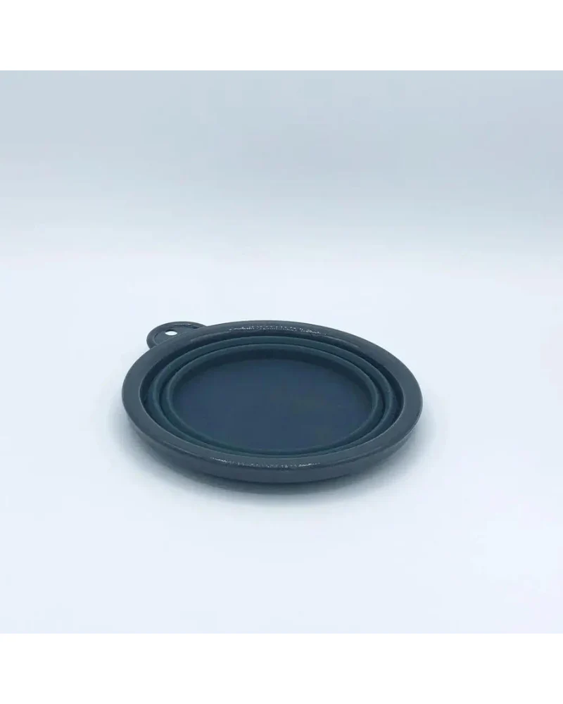 Single Travel Dog Bowl in Forest Green - Image 5