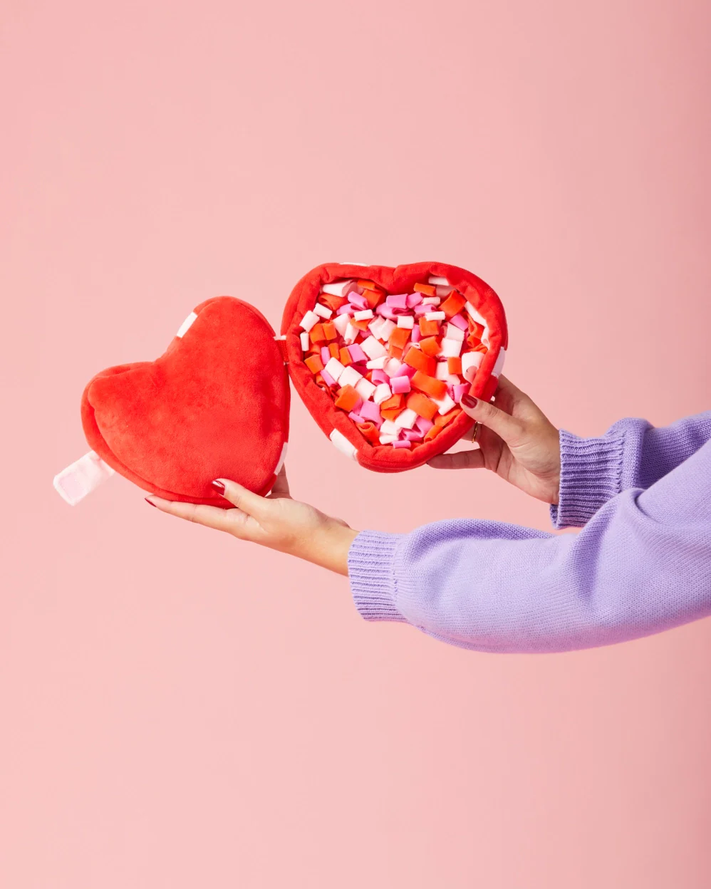 Be My Valentine Interactive Snuffle Dog Toy - Image 2