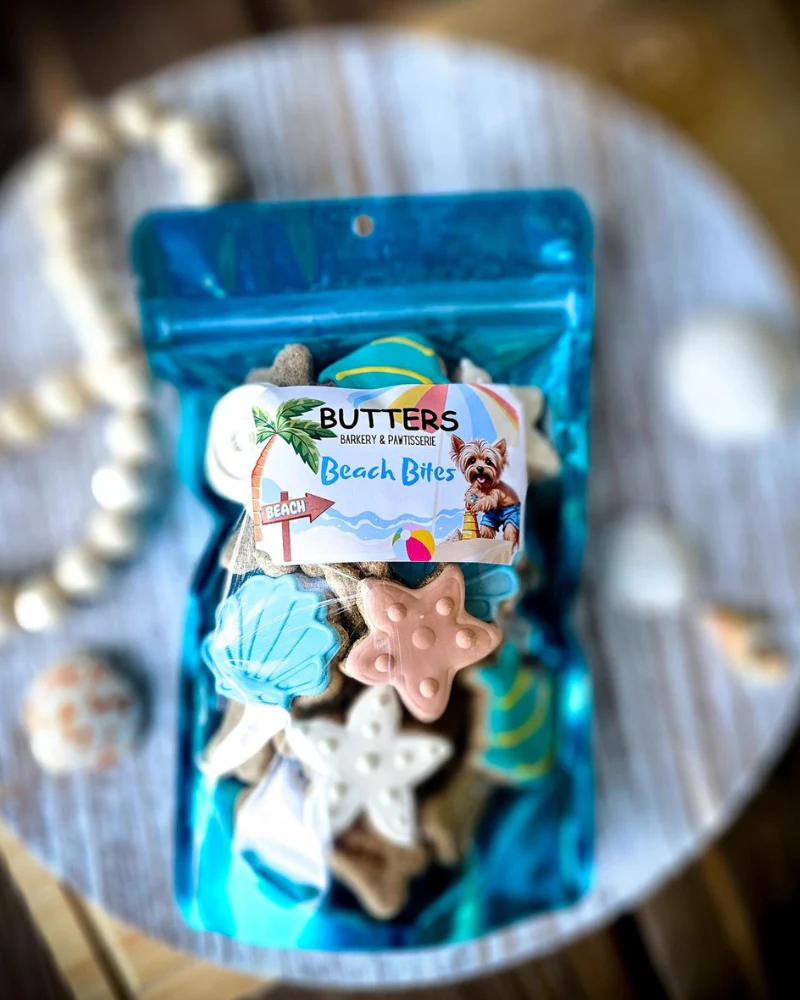 Beach Bites Peanut Butter Dog Treats - Image 3
