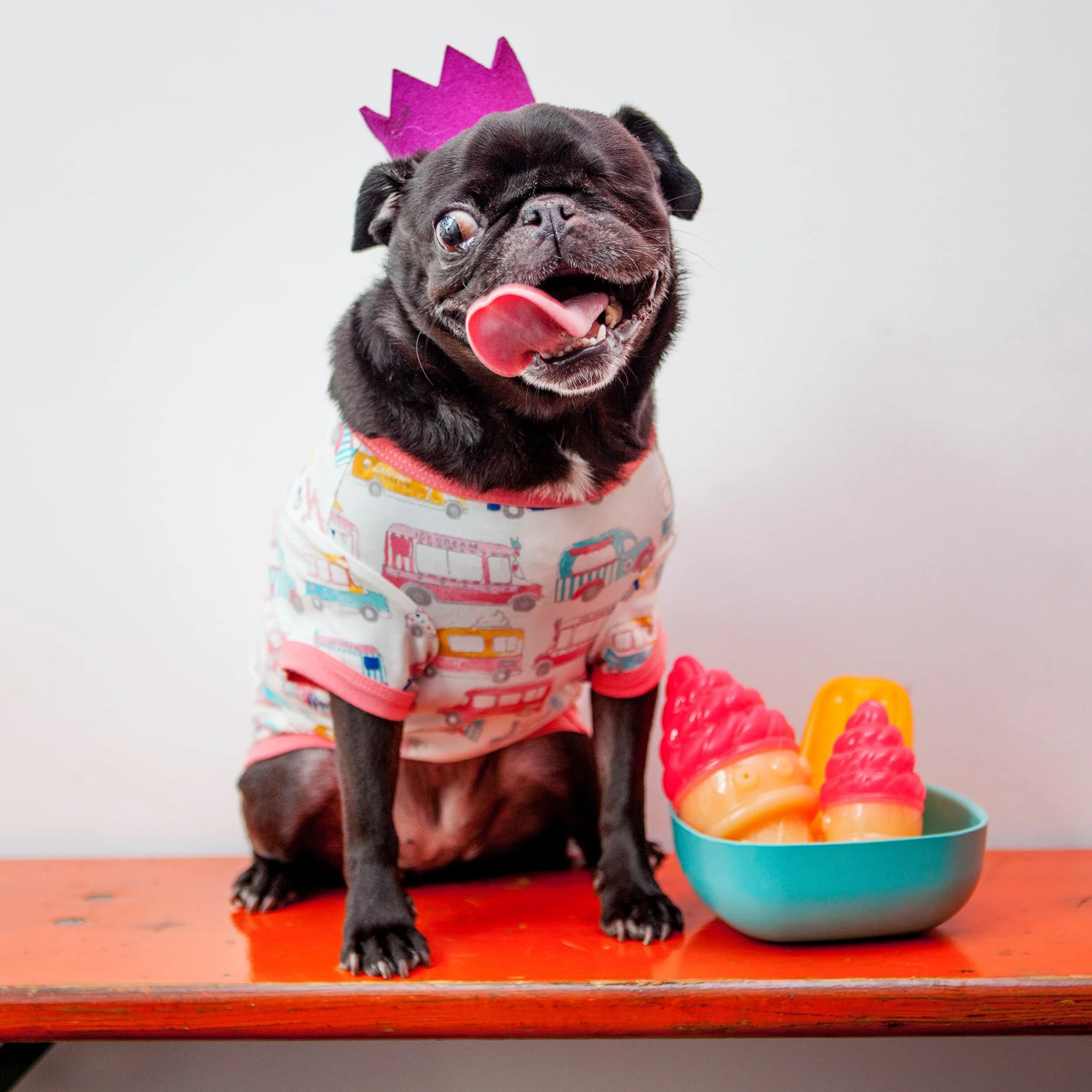 BEDHEAD | Lounge Dog T in Ice Cream Dream - Image 2