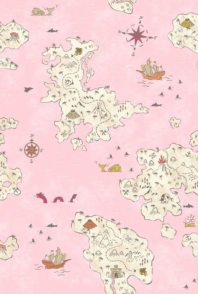 BEDHEAD | Lounge Dog T in Treasure Map - Image 2