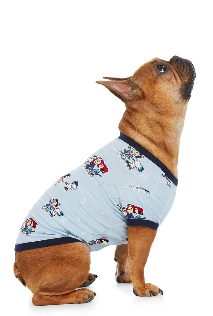 BEDHEAD | Peanuts on Ice Lounge Dog T Shirt - Image 4
