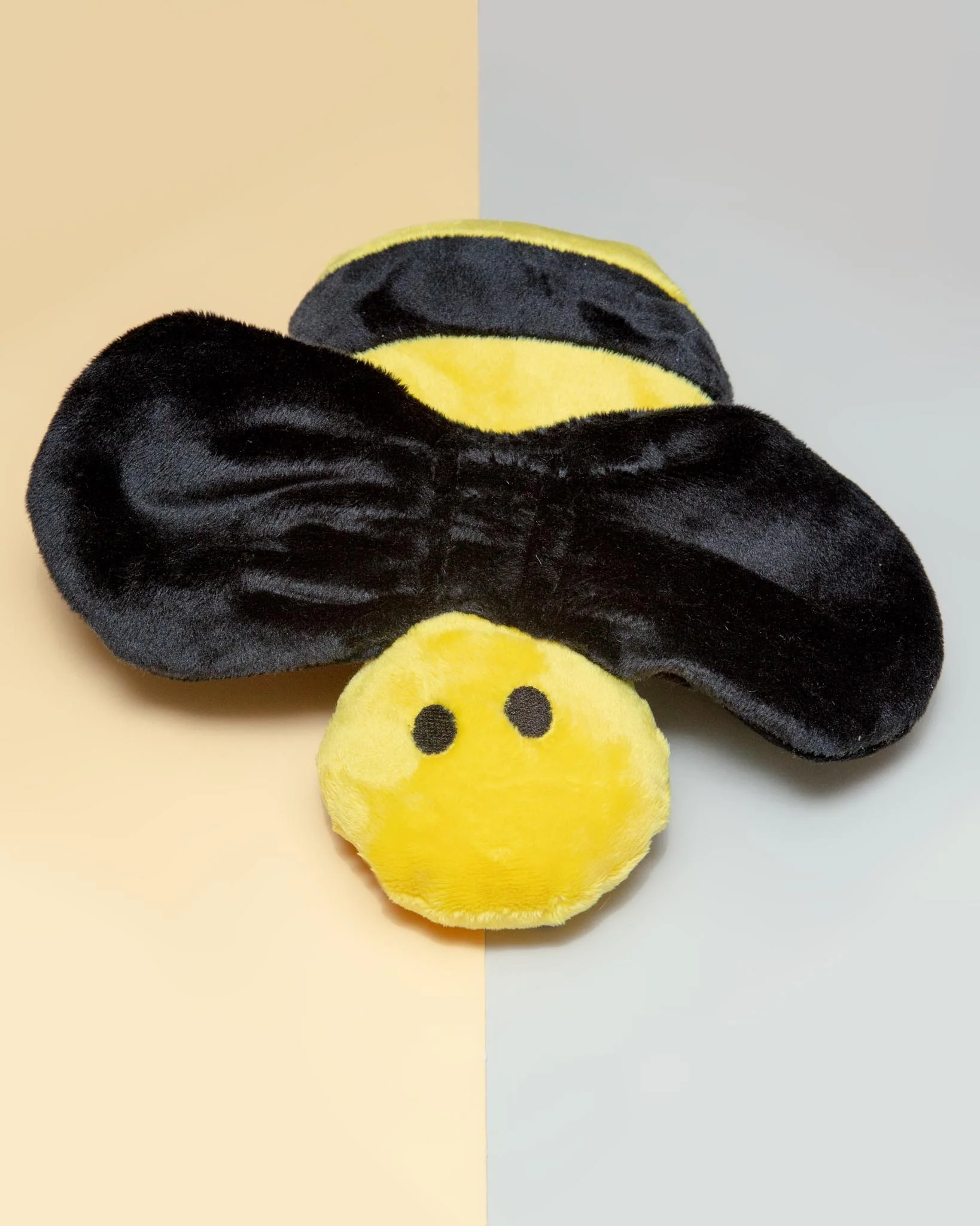 Bee Squeaky Plush + Crinkle Dog Toy (Made in the USA) (FINAL SALE) - Image 2