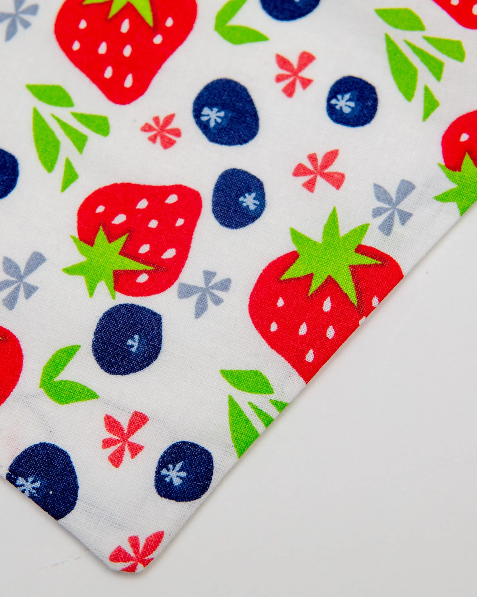 Berries & Cream Bandana<br>(Made in the USA) (FINAL SALE) - Image 3
