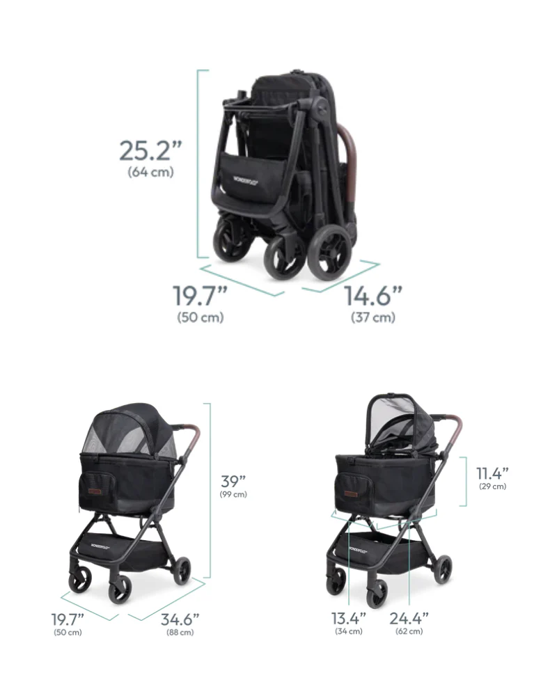 Bella Pet Stroller (for Small to Medium Pets) (DIRECT-SHIP) - Image 16