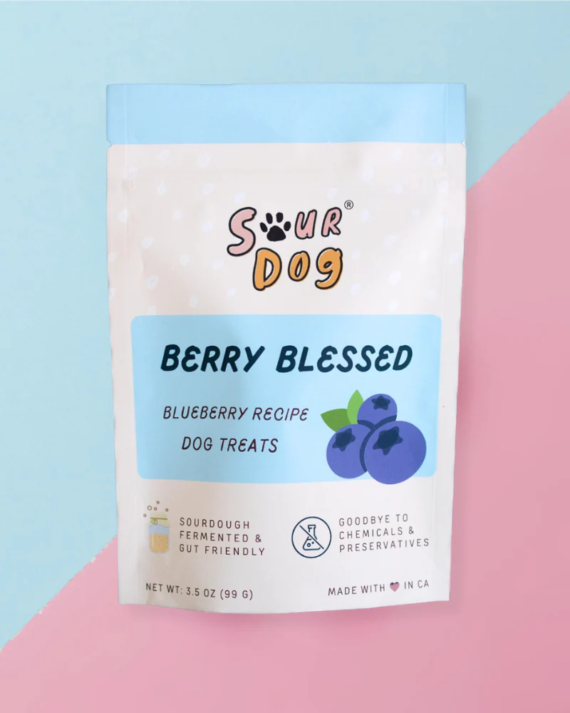 Berry Blessed - Blueberry Sourdough Dog Treats - Image 2